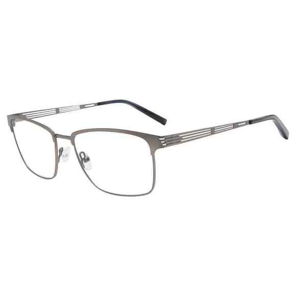 JONES MEN OPTICAL VJOM372 Eyeglasses GUNMETAL-0GUN 53mm